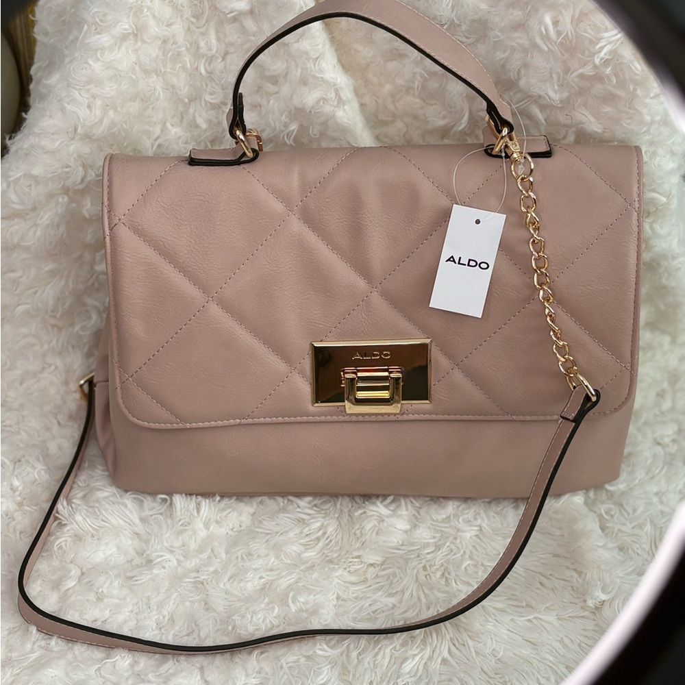 Aldo Pink Quilted Women's Bag